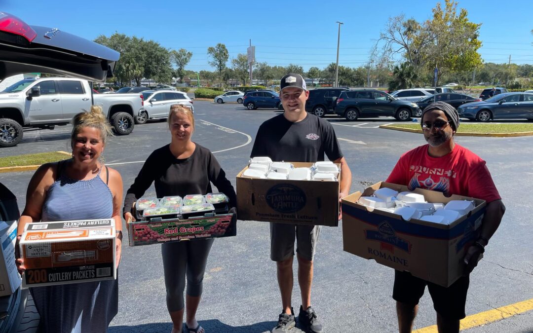 Giving Back: Area Foodies & Restaurant Owners Feed Communities Affected By Tropical Storm Ian