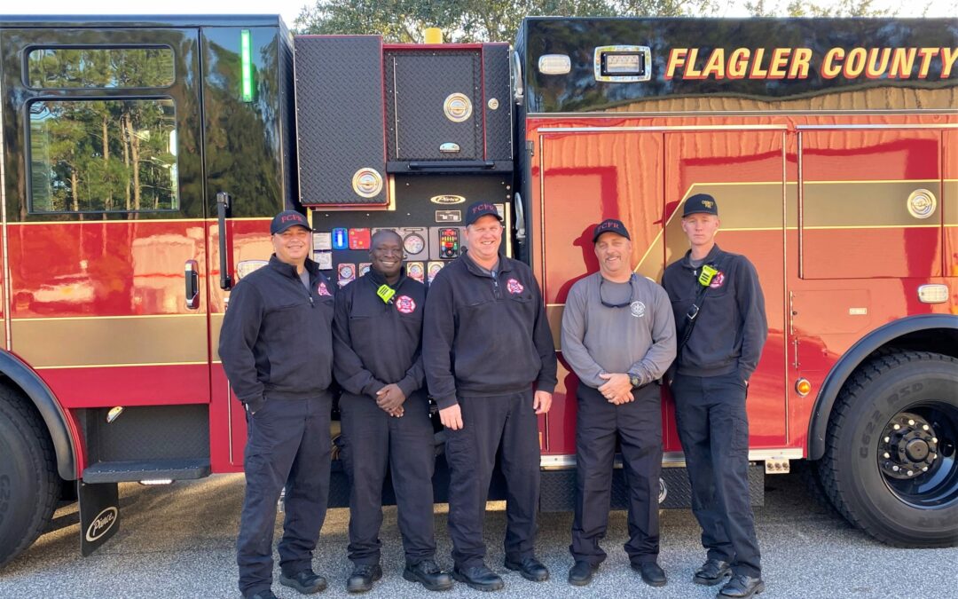 Flagler County Fire Rescue Deploys ‘Strike Team’ to Fort Myers Beach as Logistics Specialist Returns From Sanibel Island Support Mission