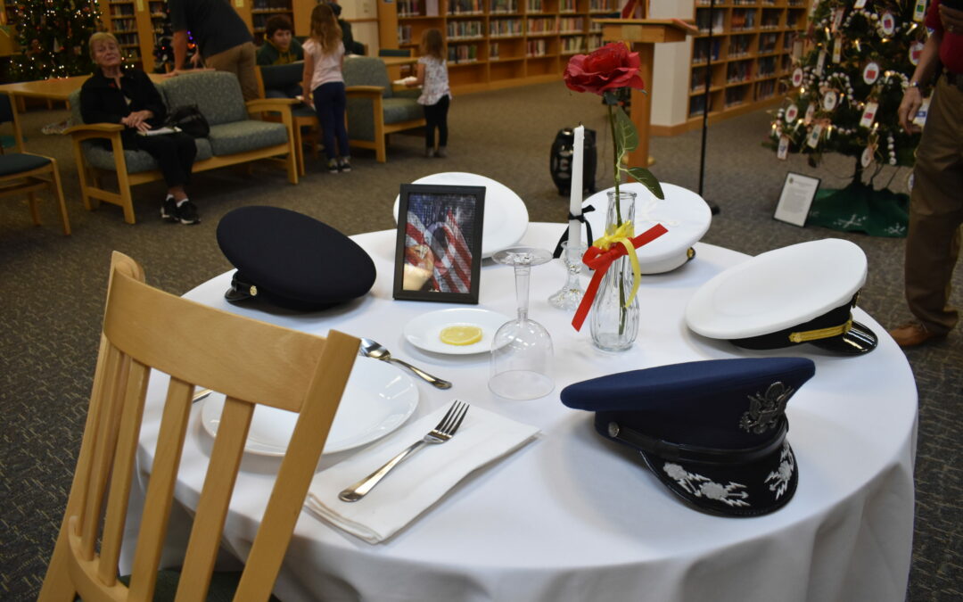 Flagler County Library and Embry Riddle’s ROTC host White Table Ceremony