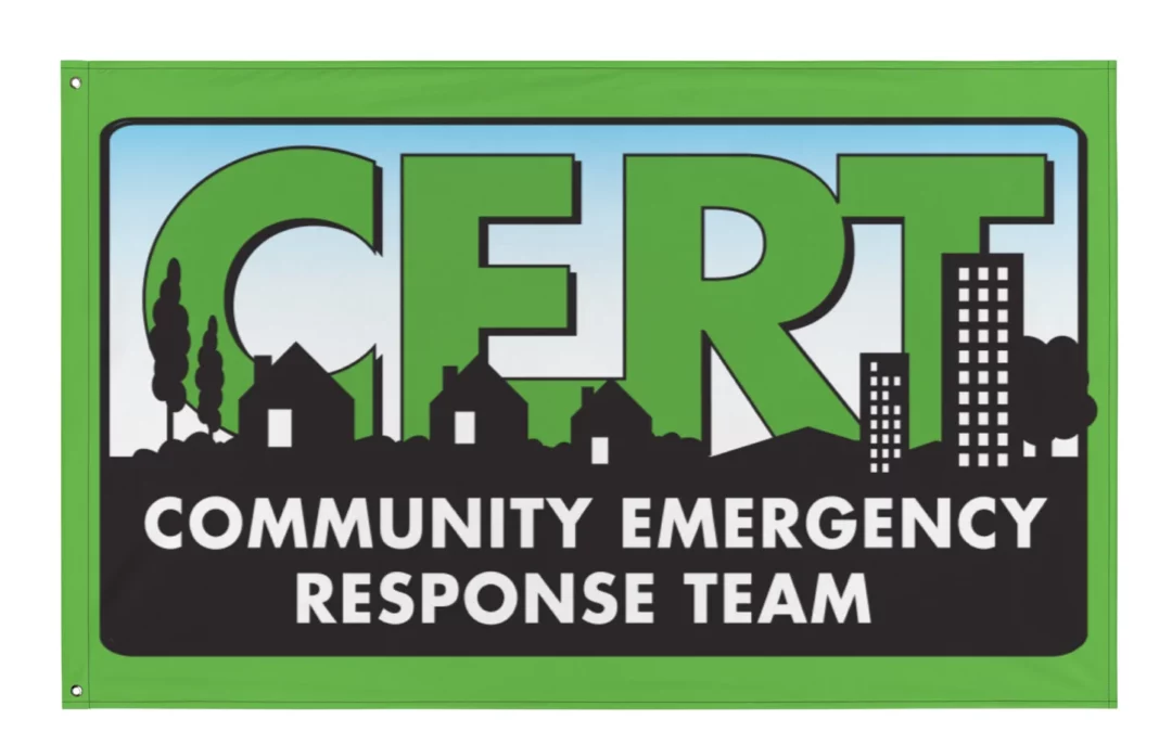 Community Emergency Response Team (CERT) training begins afternoons on January 24, it’s free