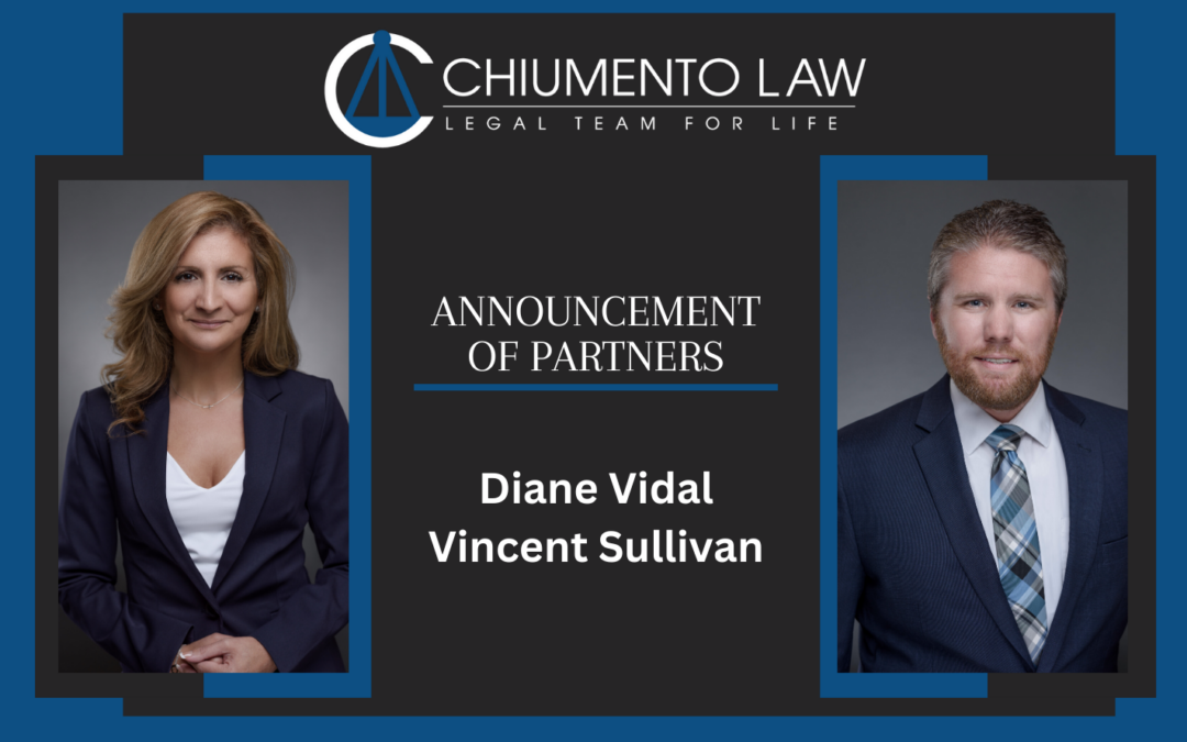 Chiumento Law Announce Diane Vidal and Vincent Sullivan As Partners