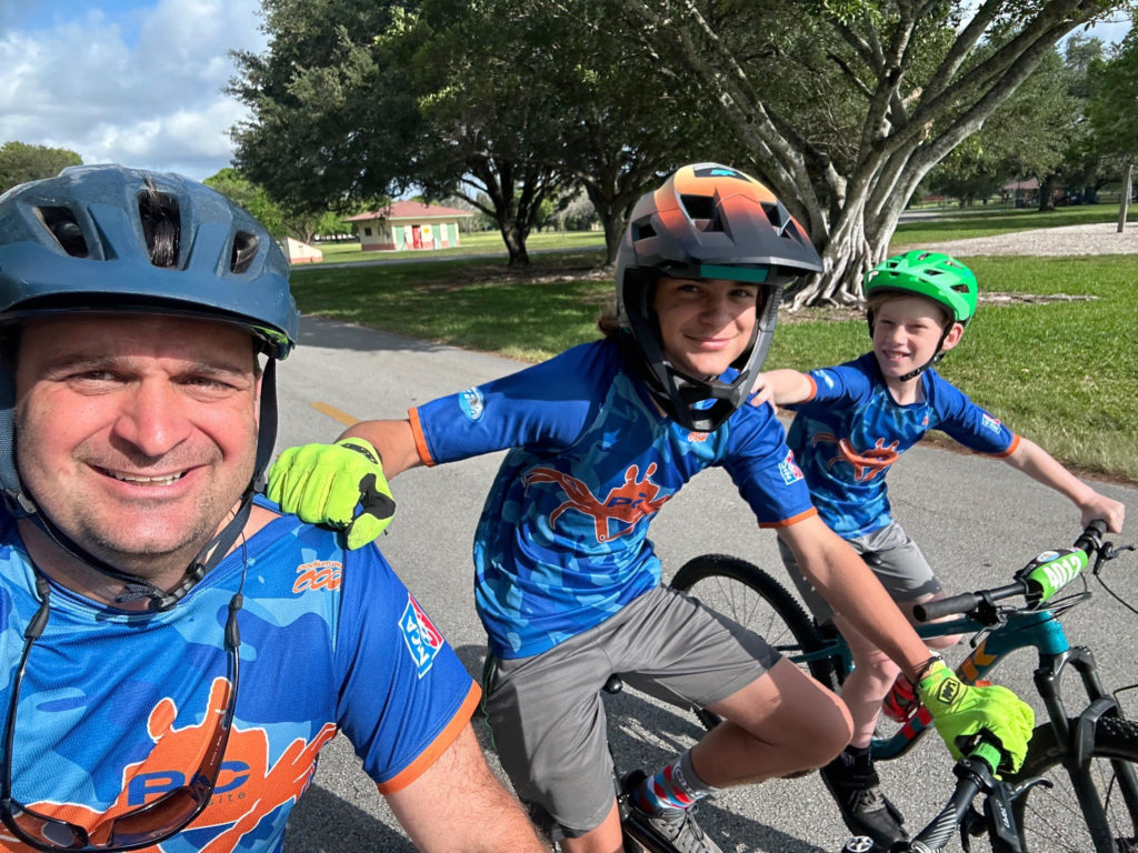 Palm Coast Mountain biking team