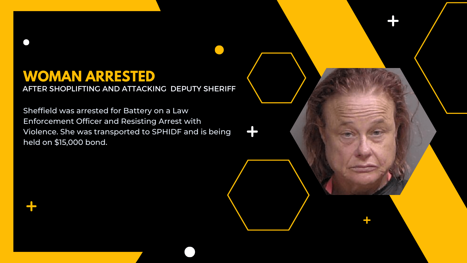 FCSO Arrests Female Shoplifter After She Attacks Deputy Sheriff