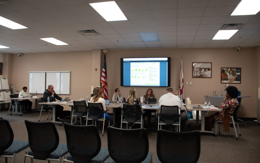 School Board Workshop 11/28/2023 Hears Presentations on Cell Tower Placement and More