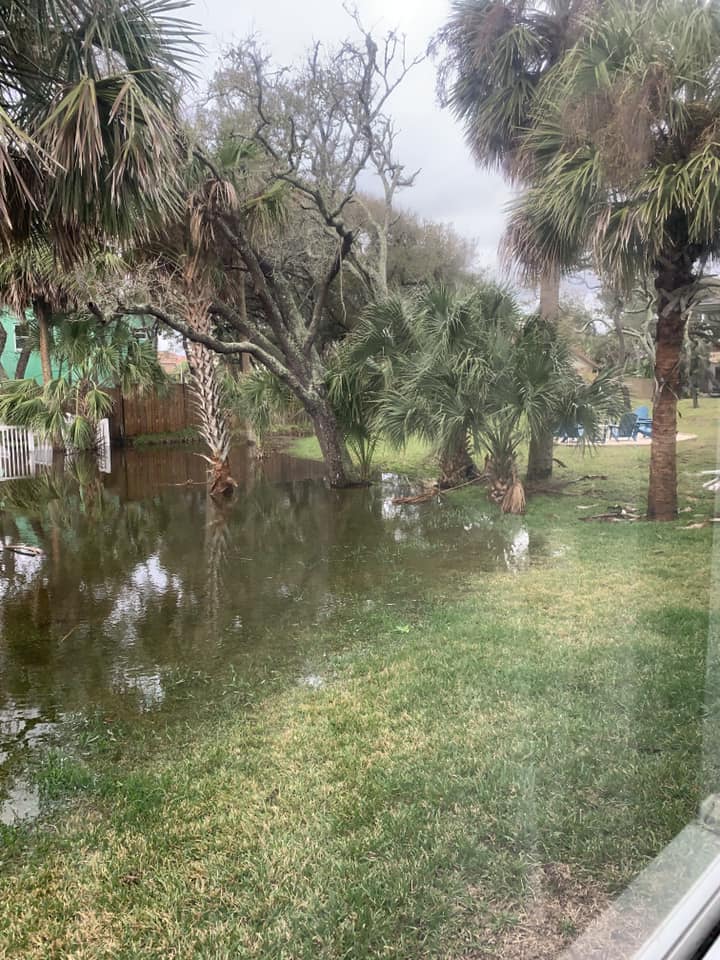 flooded flagler beach