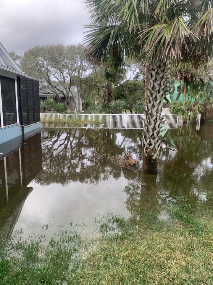 flooded flagler beach