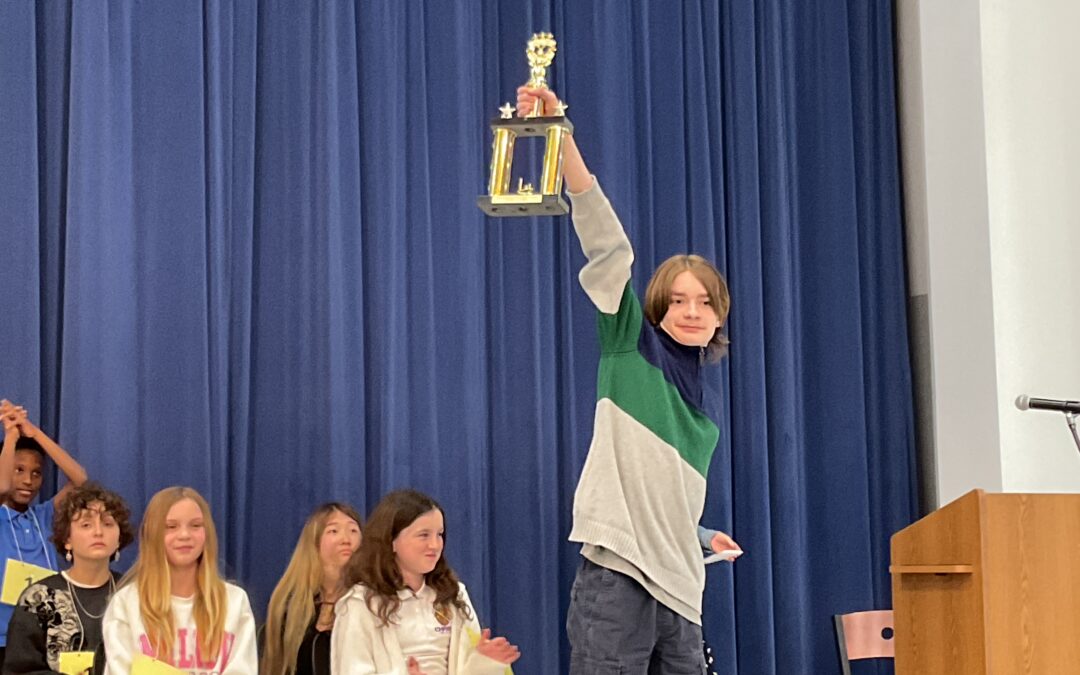 Platt Victorious with V-I-C-A-R-I-O-U-S at Flagler County Spelling Bee; Indian Trails Middle School Champ Wins County, Advances to Regionals