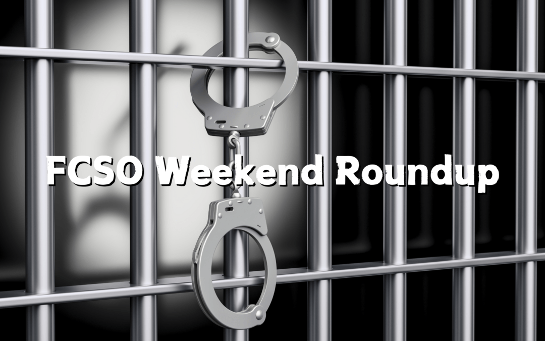 FCSO Weekend Roundup