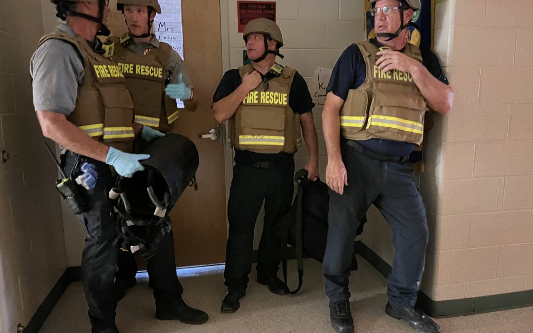 Palm Coast Fire Department Participates in Multi-Agency Emergency Training Exercise