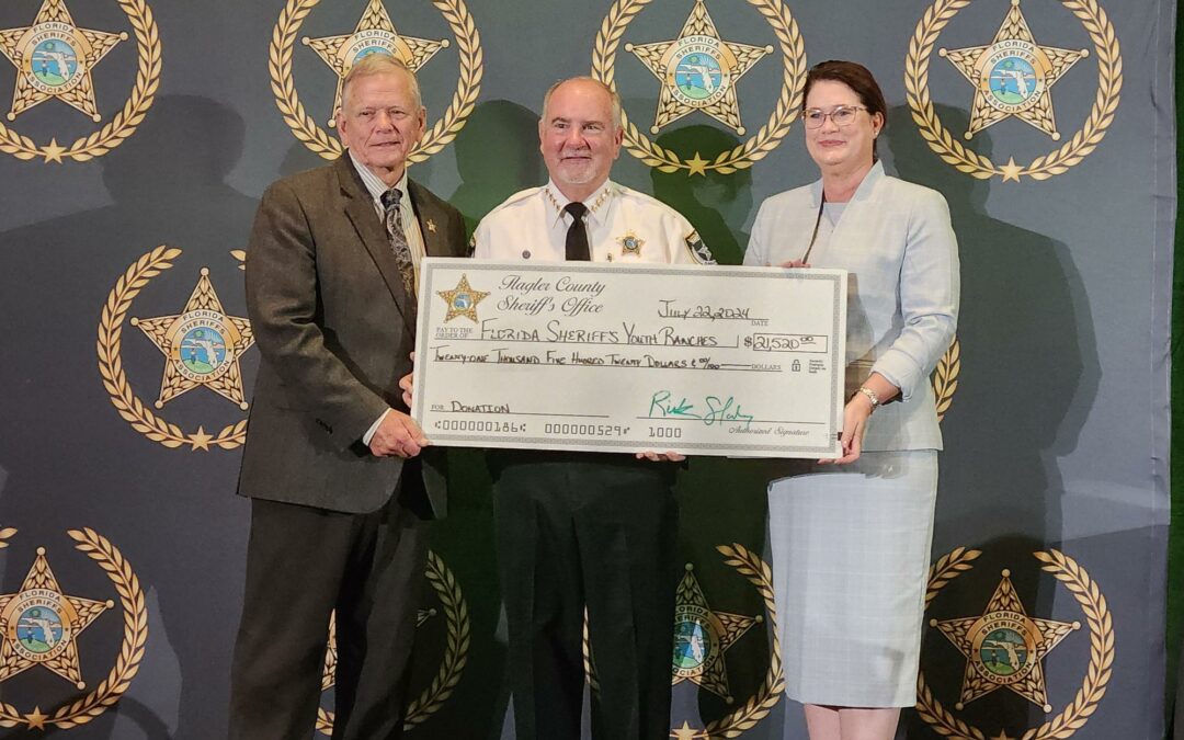 FCSO Employees Donate $21,520 in 2024 to the Florida Sheriff’s Youth Ranches