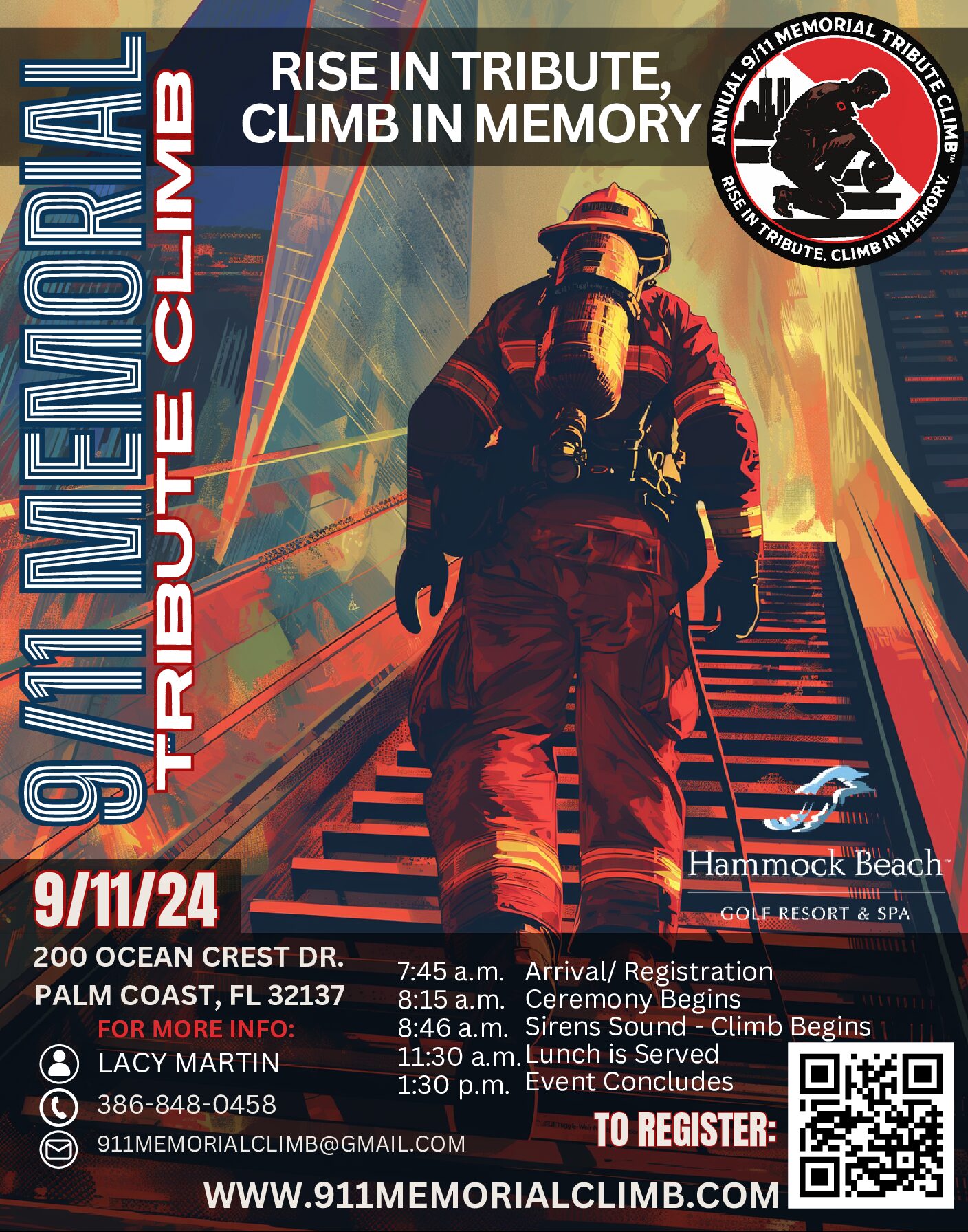 4th Annual 9/11 Memorial Tribute Climb: A Growing Tribute to Remember and Honor,