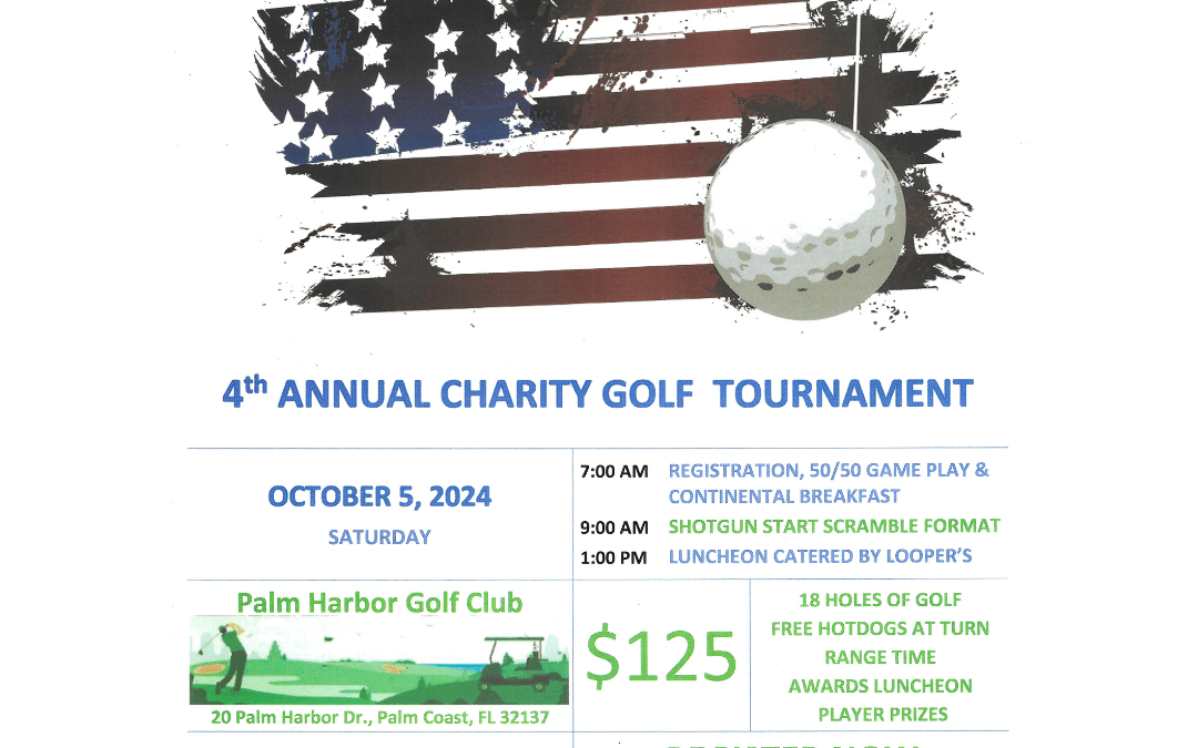 4th Annual Golf Tournament Hosted by American Legion Post 115 in Flagler County