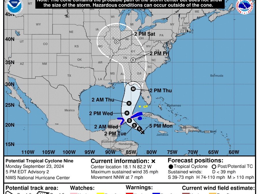 Flagler County Emergency Management: System in the Tropics warrants personal preparation