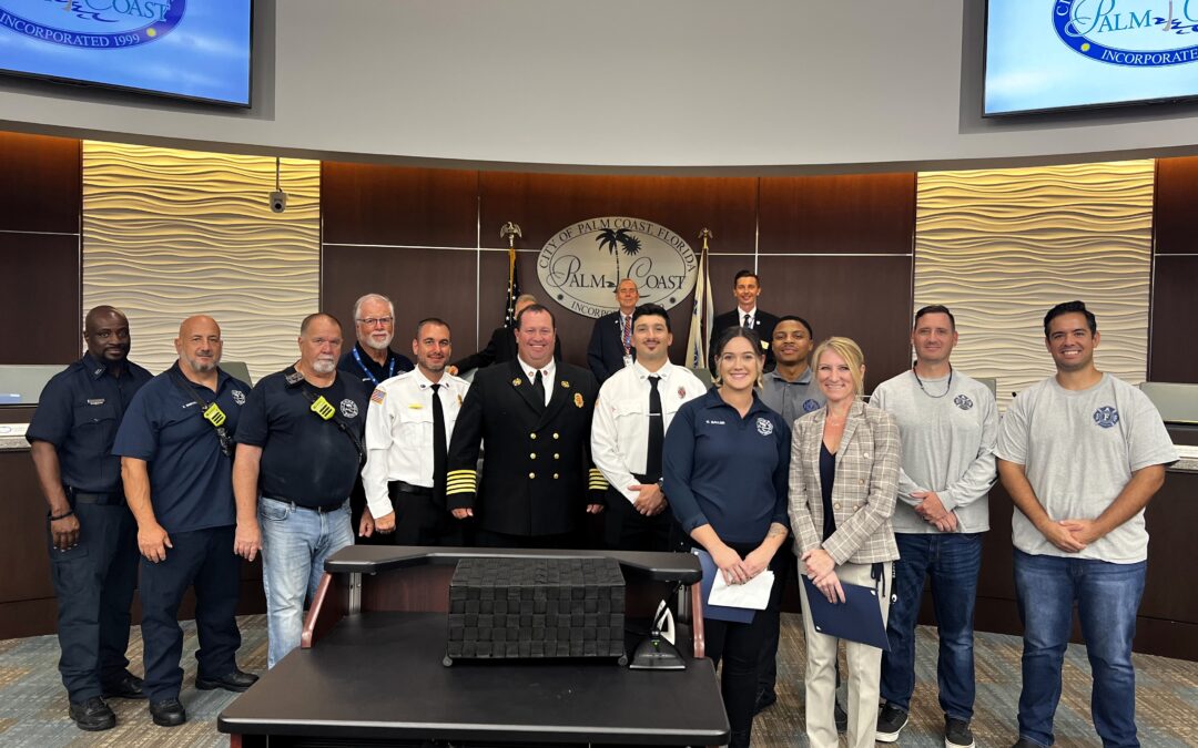 Palm Coast City Council Recognizes Fire Prevention Week