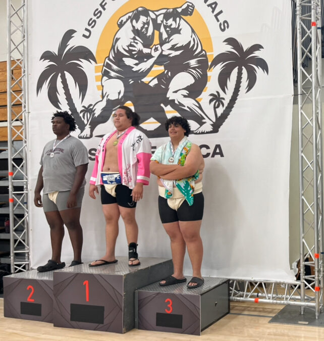 Flagler County Resident Joshua Singleton Becomes First African American Youth to Compete and Place in National Sumo Compeition