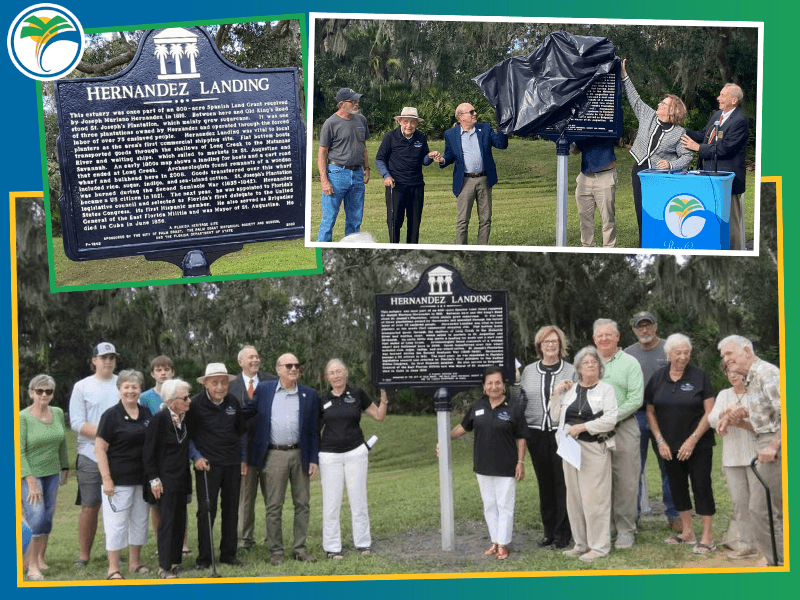 City of Palm Coast Unveils Historical Sign at Long Creek Nature Preserve