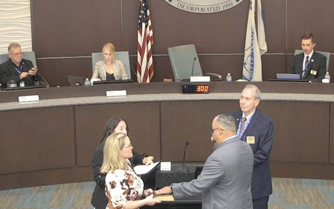 Charles A. Gambaro, Jr. Sworn In as District 4 City Councilman in Palm Coast