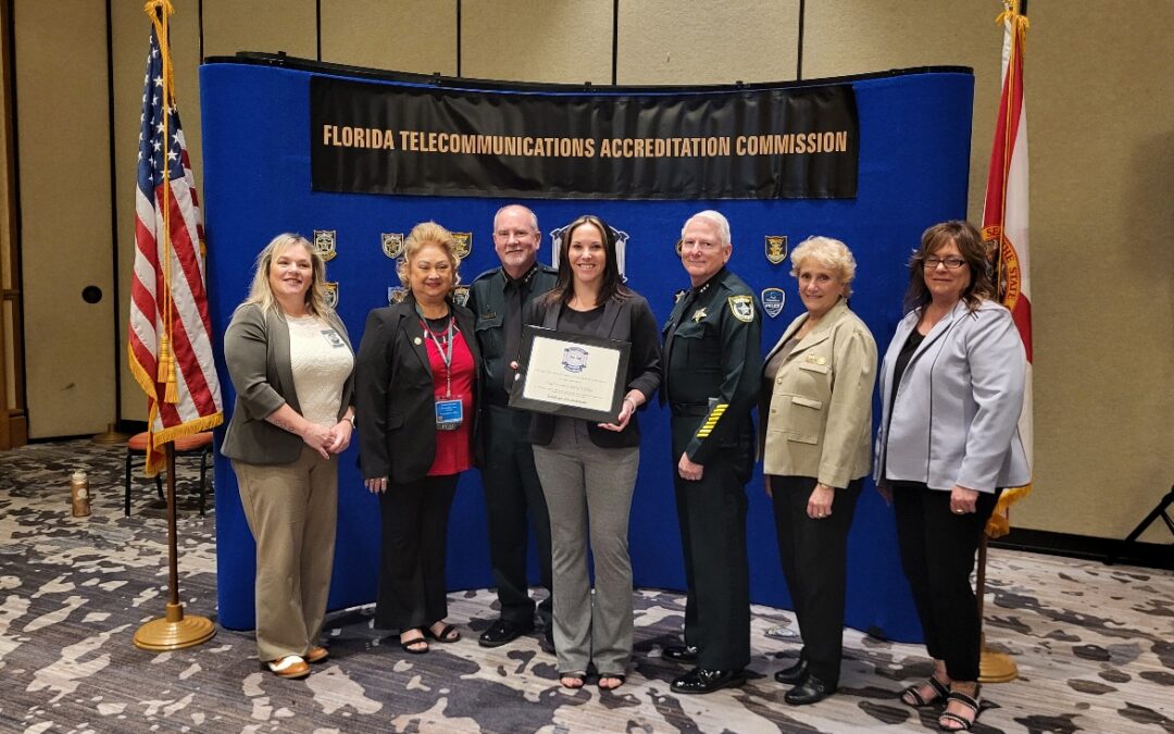 Flagler County Sheriff’s Office Communications Center Reaccredited