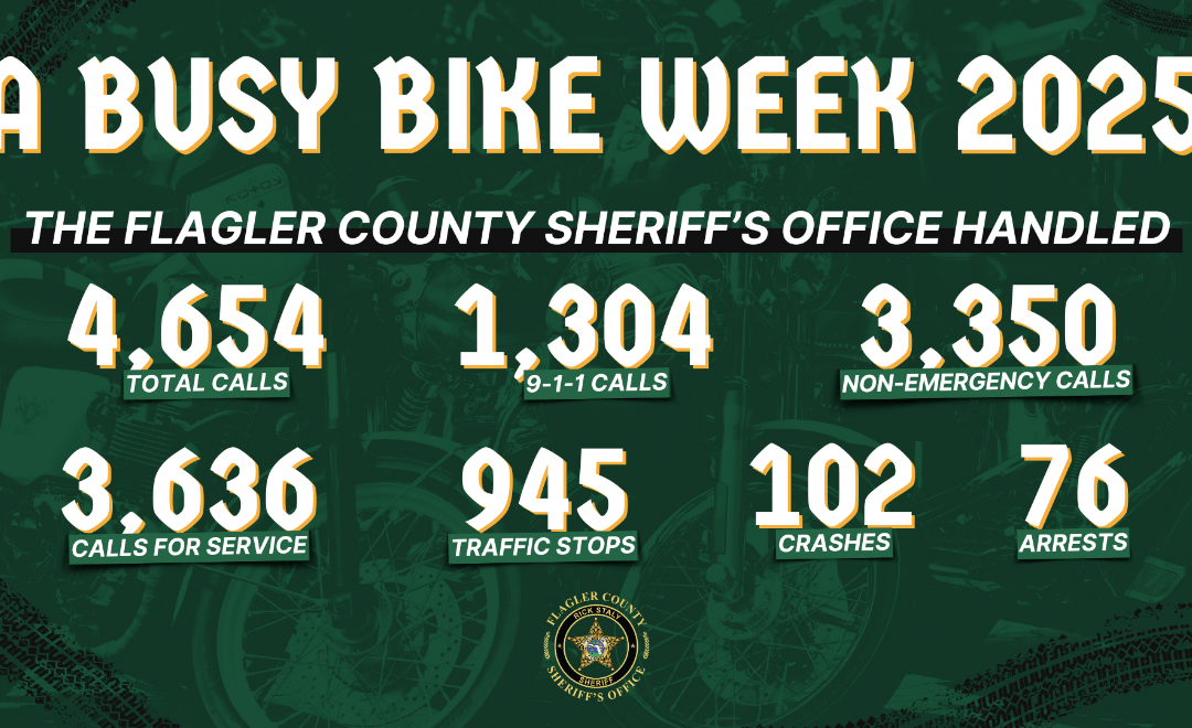 Flagler County Sheriff Wraps Up Busy Bike Week 2025